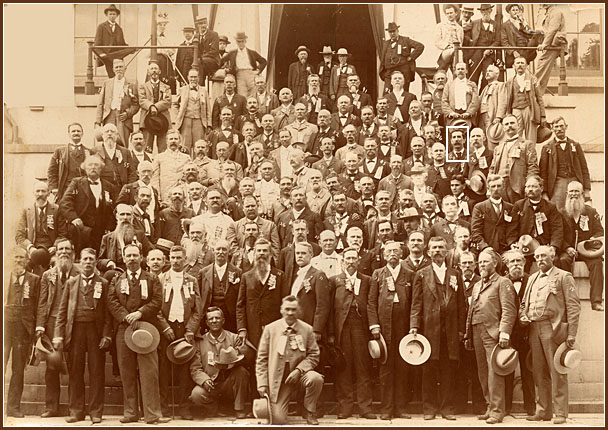 3rd Reunion of 43rd Battalion, VA Cavalry, Mosby's Men, 1 July 1896