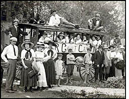 Scottsville Camping Party, 1911