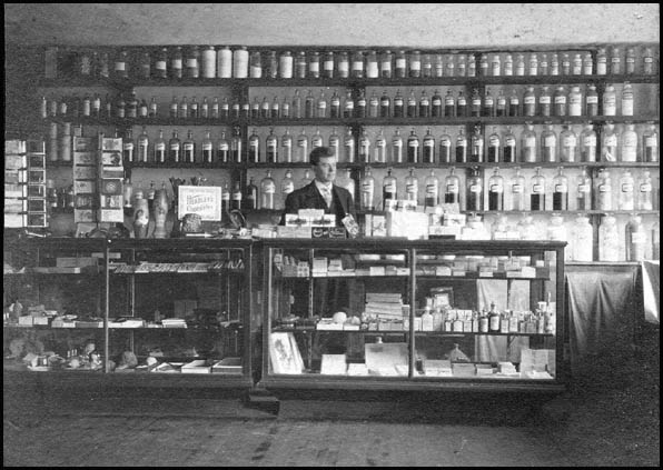 Bruce's Drug Store, 1908