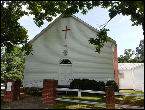 Mt. Zion Methodist Church, Esmont
