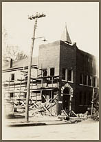 Methodist Church Undergoing 1927 renovations