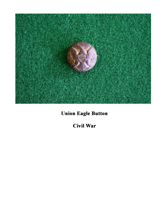 Eagle Button from Union Soldier's Coat