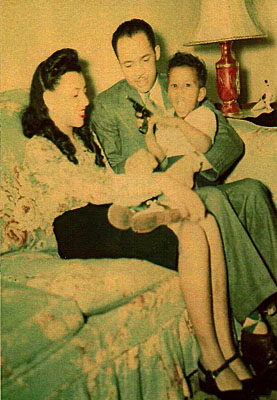 Helene and Eugene Allen with their son, Charles