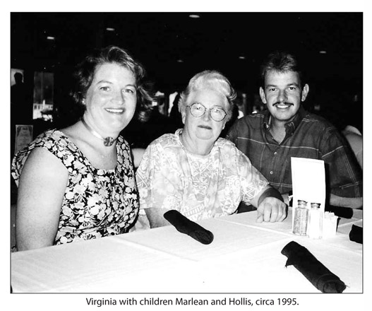 Marlean, Virginia, and Hollis Lumpkin, ca. 1995