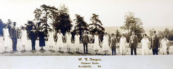 Scottsville High School's Class of 1925