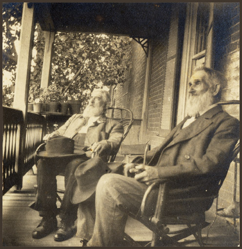 Jonathan Pitts and friend, ca. 1905