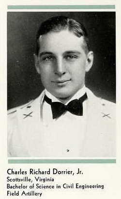 Charles Richard Dorrier, Jr., VMI photo, 1934