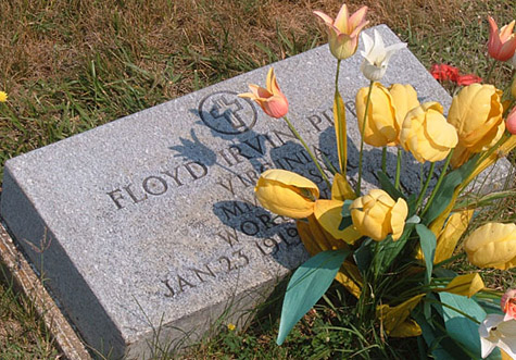 Floyd Irvin Pippin Gravestone, Scottsville Cemetery