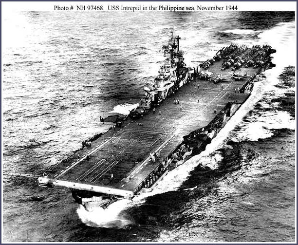 USS Intrepid in 1944