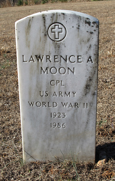 Lawrence A. Moon, First Baptist Church Cemetery