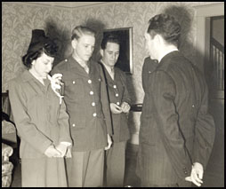 Milton Cohen and Rosemae Oseroff wed on 3 Oct. 1942