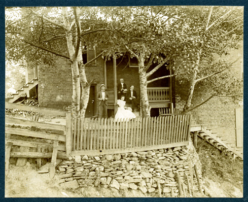 the original Barclay House, ca. 1900