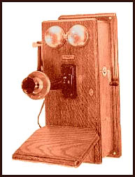 1911 Western Electric Magneto Wall Phone