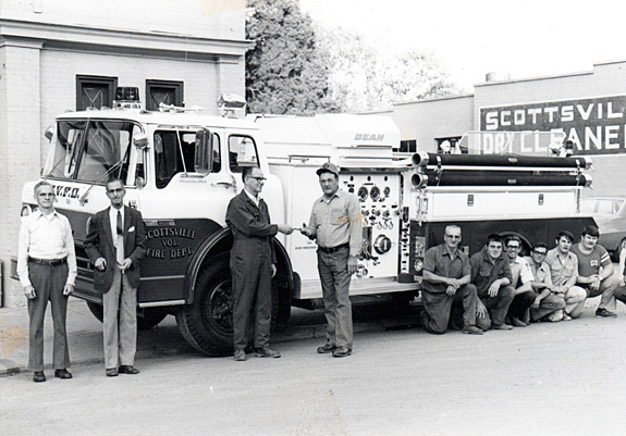 SVFD's Bean Fire Truck, ca. 1957
