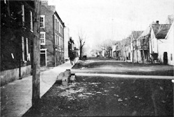 Scottsville's Valley Street, 1898