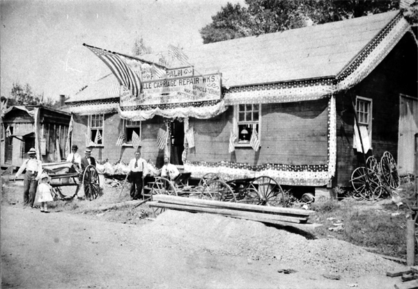 Scottsville Carriage and Repair Works, ca. 1910