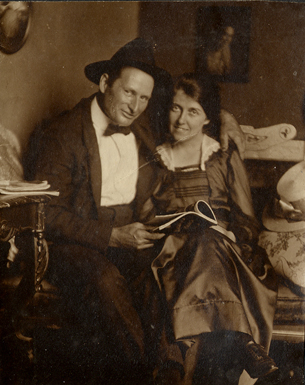 William Edward Burgess and his wife, Gentry