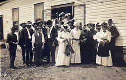 Opening Day at Scottsville Creamery, 1910