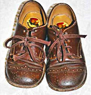 Millie's brown oxford shoes