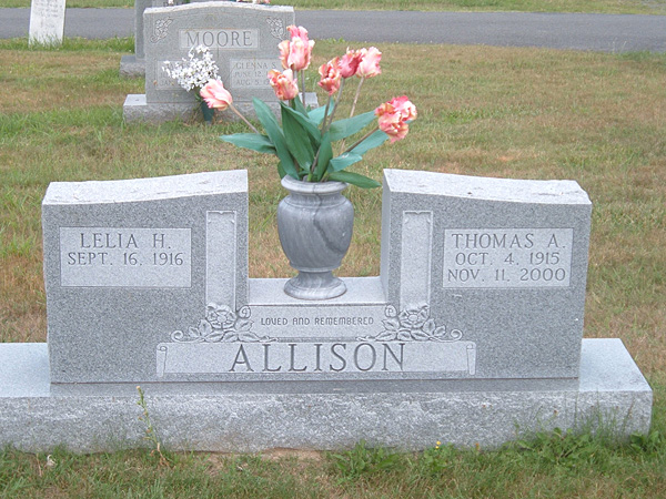 Thomas A. Allison and Lelia H. Allison