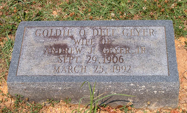 Goldie O'Dell Geyer