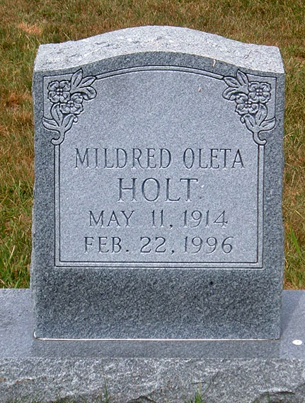 Mildred Oleta Holt