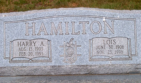 Harry A. Hamilton and Lois Hamilton
