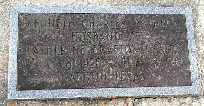 Kenneth Charles Rathbun Gravestone