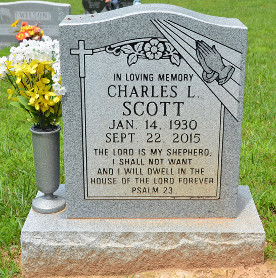 Charles L. Scott Gravestone