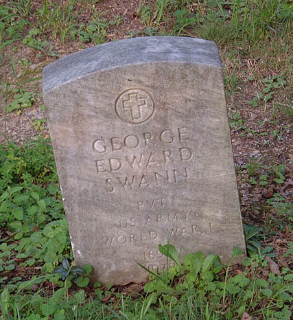 George Edward Swann, Mt. Pleasant Baptist Church Cemetery