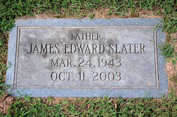 James Edward Slater , St. George Catholic Church Cemetery