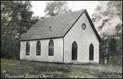Fluvanna Baptist Church, ca. 1910