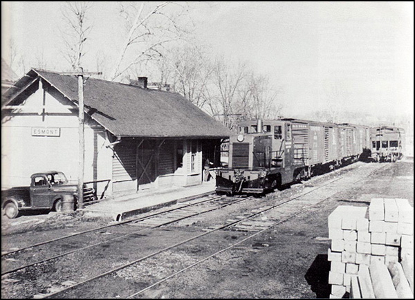 Esmont Depot, 1950's