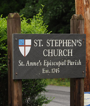 St. Stephen's Episcopal Church Sign
