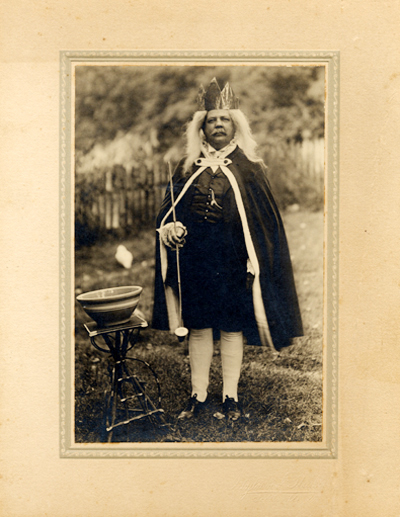 Sam Gault as 'Old King Cole,' 1912