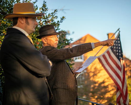 Daniel Gidick and Stuart Munson (LtoR), Twilight Tour Guides