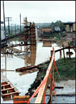 Levee Project Flooded, November 1985