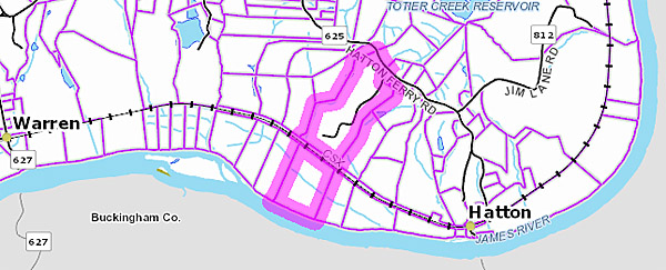 2018 GIS Map of Hatton Grange Property