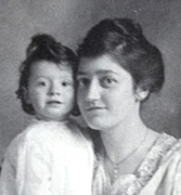 Marjorie Helen and Marjorie (Harris) Fry, ca. 1914