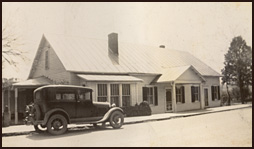 The Moulton's home at the Old Creamery, 1944