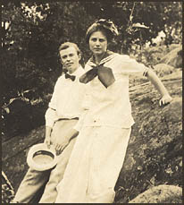 Ellison Bruce and Mary Browne, Aug. 1911