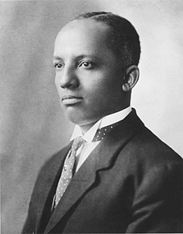 Dr. Carter G. Woodson earned his PhD from Harvard in 1912,