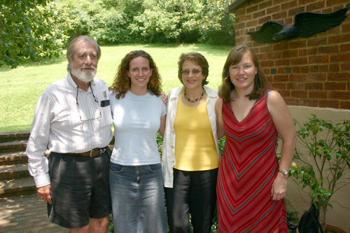 Charles Fry, Jessica Koepfler, Dr. Phyllis Leffler, and  Emily Kane, 2004