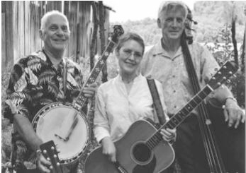 L to R:  Eddie Adcock, Martha Adcock, and Tom Gray