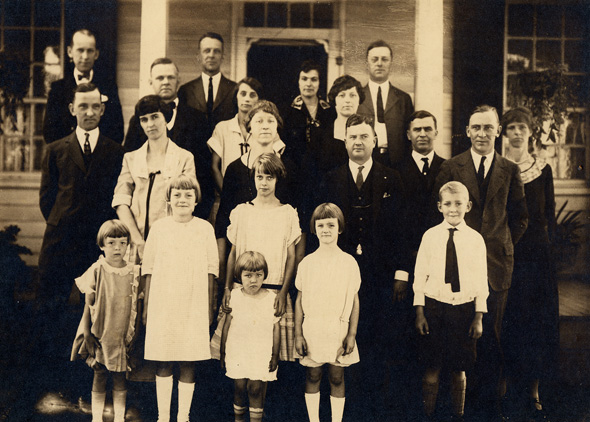 John Henry Phillips, Sr., Family, 1924