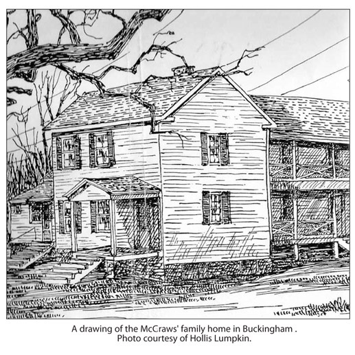 McCraw Family Home in Buckingham Co., VA