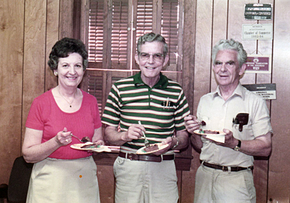 L to R: Marguerite Spencer, Wilson Dansey, and Haden Anderson