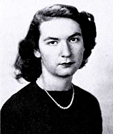 Marguerite Patteson's school yearbook photo, 1946