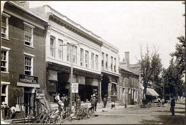 Sclater Hardware on Valley Street, 1912