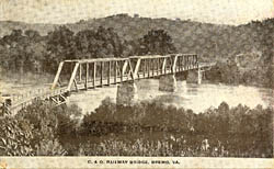 C&O Railway Bridge, Bremo, VA